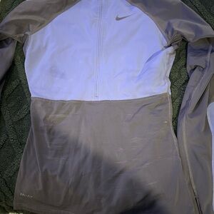 Nike Dri-FIT Light Purple and Gray Pullover